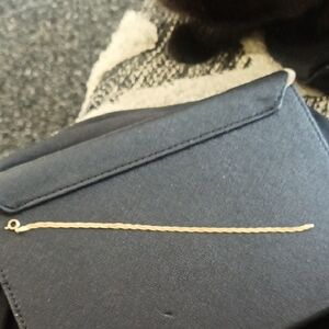 Elegant 14k Gold Triple Chain Bracelet